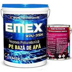 Vopsea poliuretanica Emex solubila in apa