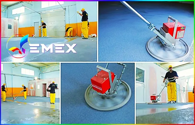 Lacuri profesionale dedicate pentru elemente lemn Aplicare covor epoxidic de cuartz STB