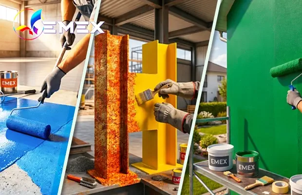 Vopsea profesională pentru beton metal și exterior