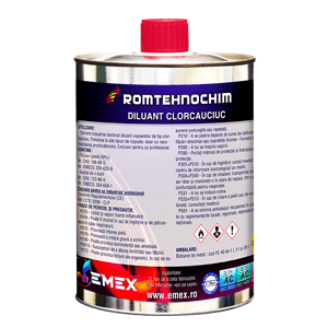 Solvent  pentru vopsele grunduri emulsii cauciucate