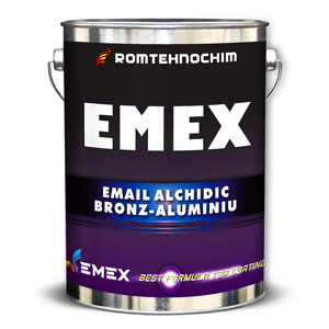 Email argintiu metalizat pentru metal
