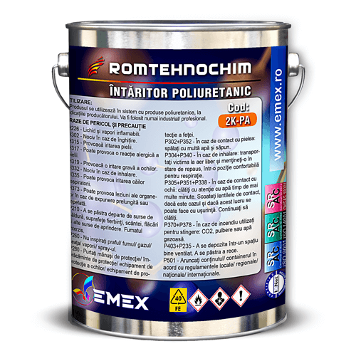 Intaritor poliuretanic solvent-free