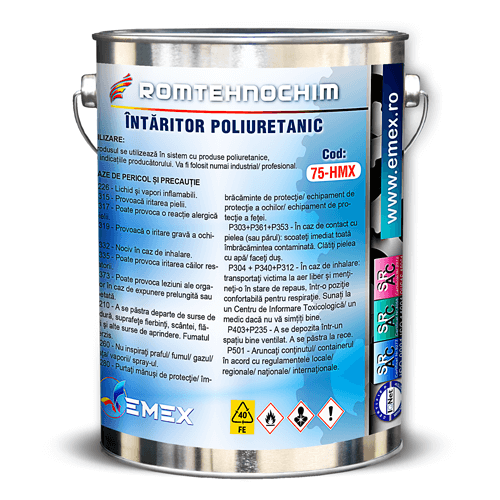 Intaritor pentru rasini poliuretanice solventate