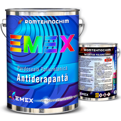 Pardoseala antiderapanta poliuretanica anti-slipping