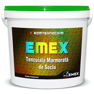 Tencuiala decorativa mozaicata rezistenta la apa