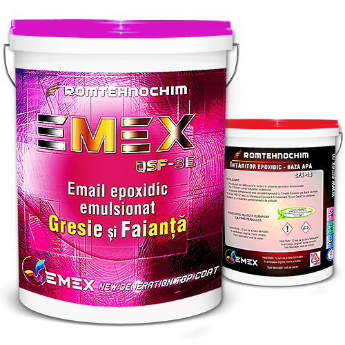Sistem emulsionat epoxy pentru gresie faianta
